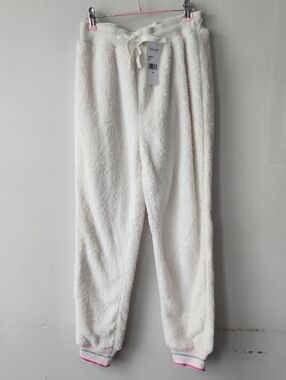 Splendid Cream Fleece Lounge Pants